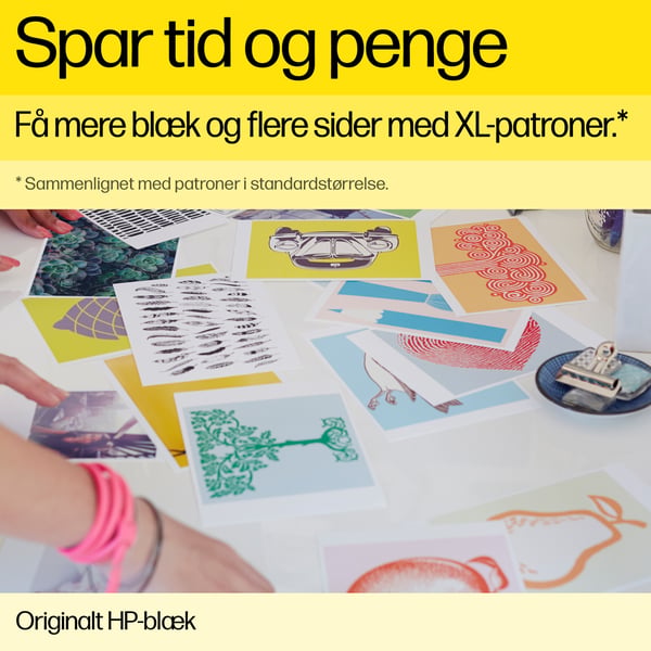 HP Original 364XL-blækpatron med høj kapacitet, cyan