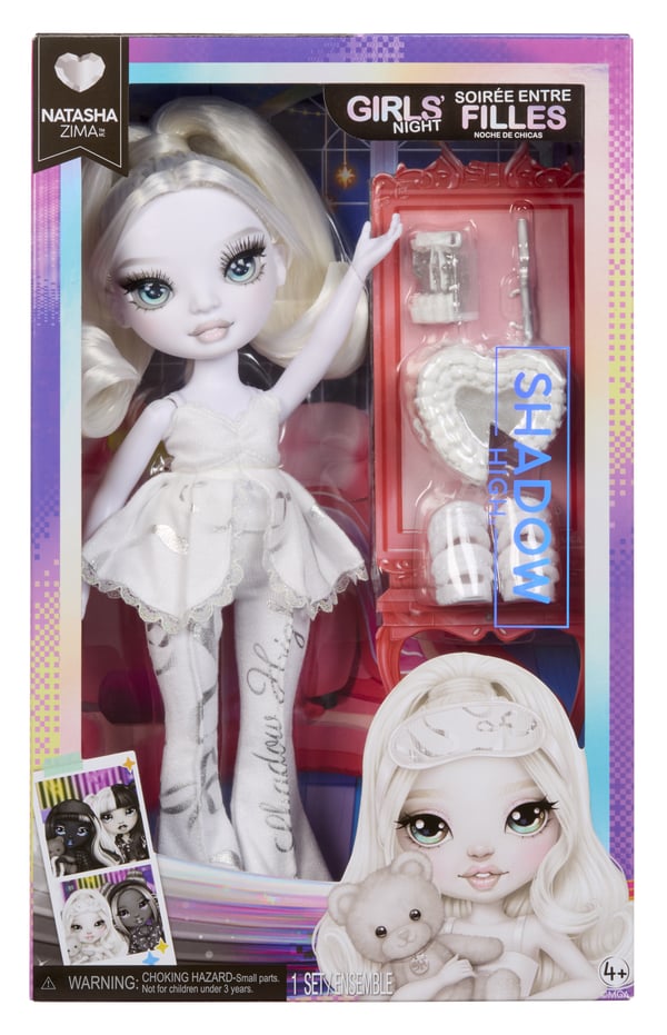 Rainbow High Shadow High Fashion Doll Girls' Night - Natasha (white hair)