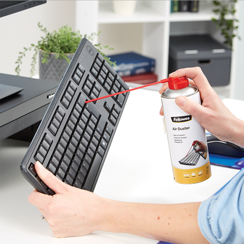 Fellowes 9974906 kit för produktrengöring Tangentbord Lufttryck för rengöring av utrustning 350 ml