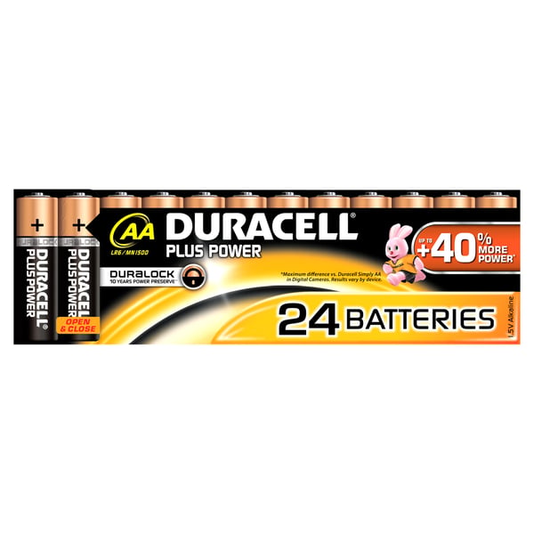 Duracell Plus Power Engangsbatteri AA Alkaline