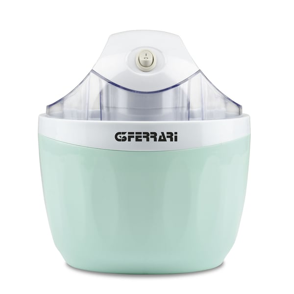 G3 Ferrari Vanilla Traditionell glassmaskin 1 l 12 W Transparent, Turkos, Vit