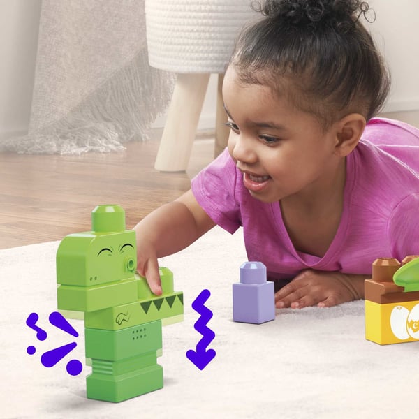 MEGA BLOKS Pib og gumle-dinoer