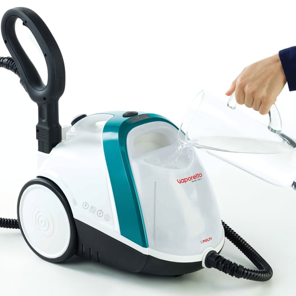 Polti Vaporetto Smart 100_T Cylinderångtvätt 1500 W Blå, Vit