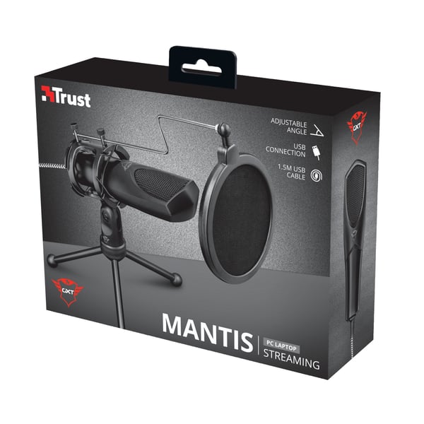 Trust GXT 232 Mantis Sort Pc-mikrofon
