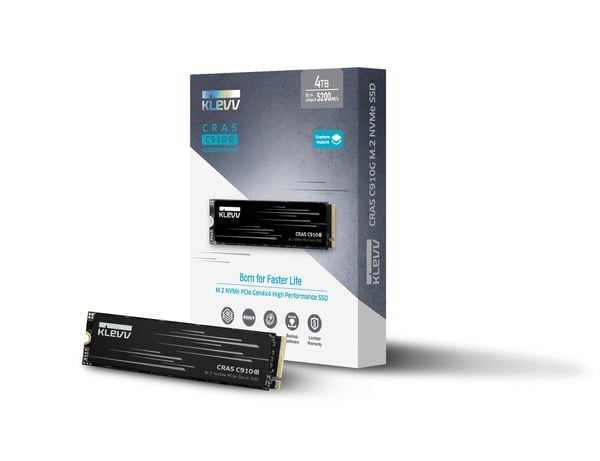 Klevv CRAS C910G 2 TB M.2 PCI Express 4.0 NVMe 3D TLC NAND