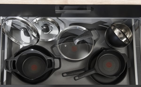 Tefal E24933 Pyöreä Musta