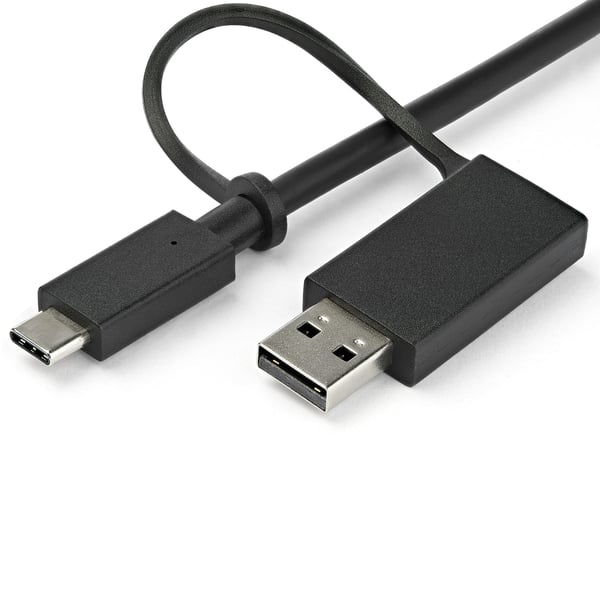 StarTech.com USB-A & USB-C Dockingstation - Hybrid Universal Laptop Dockingstation för dubbla skärmar