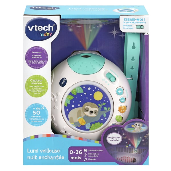 VTech Baby 80-540305 babynattlampor Vit