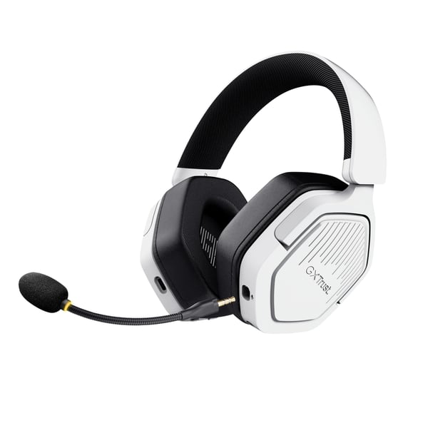 Trust GXT 493PS Carus Headset Kabel & trådløs Spil Bluetooth Hvid