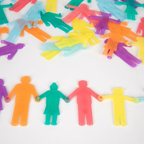 Tickit SiliShapes Linking People