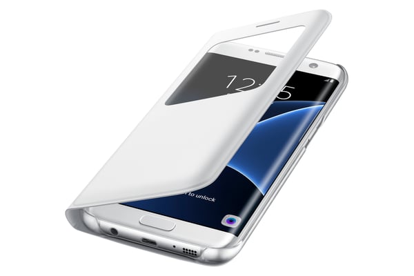 Samsung EF-CG935 mobiltelefon etui 14 cm (5.5") Flipetui Hvid