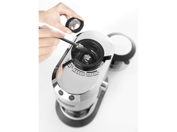 De’Longhi KG 520.M kaffekvarn 150 W Svart, Rostfritt stål