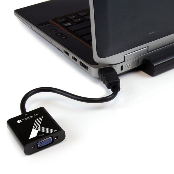 Techly IDATA HDMI-VGA2P video omformer 1920 x 1200 pixel