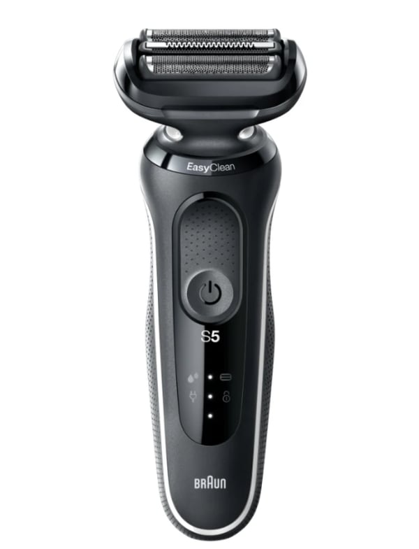 Braun Series 5 51-W1600s Teräverkollinen parranajokone Musta, Valkoinen