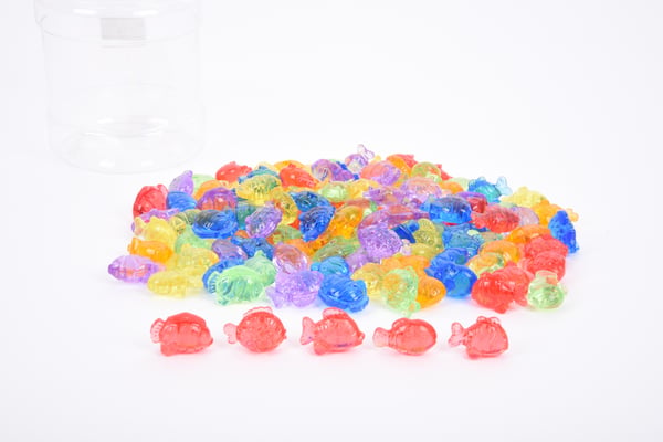 Tickit Translucent Colour Fish