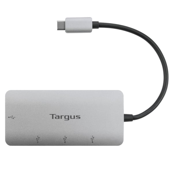 Targus ACH226EU gränssnittshubbar USB 3.2 Gen 1 (3.1 Gen 1) Type-C 5000 Mbit/s Silver