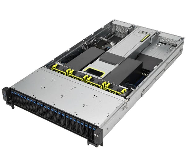 bluechip SERVERline R52212a servrar 1,92 TB Rack (2U) Intel® Xeon Silver 4410Y 2 GHz 64 GB DDR5-SDRAM 2600 W