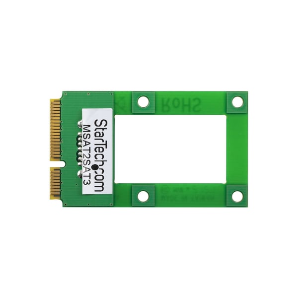 StarTech.com SATA-hårddisk till mSATA-värdadapter för 2,5"/3,5" SATA-hårddiskar