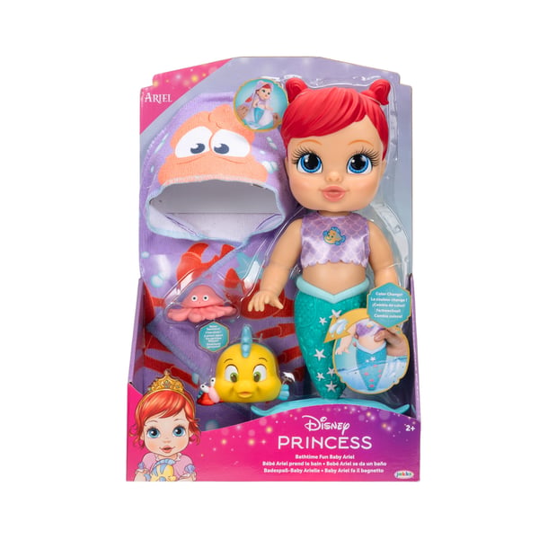 Disney Princess Bath Time Ariel Kylpynukke Monivärinen