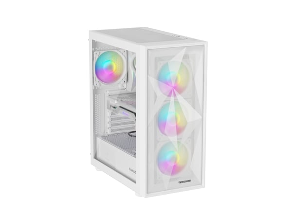 GENESIS Diaxid 605 ARGB Midi Tower Hvid