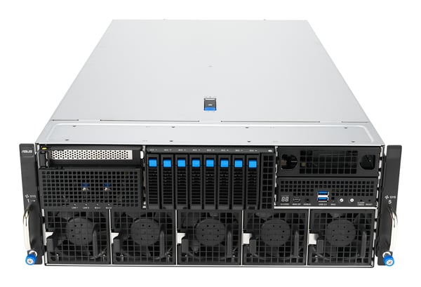 ASUS ESC8000A-E13P LGA 6096 Teline ( 4U ) Hopea, Musta