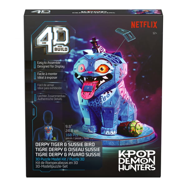 4D Build 6077589 puslespil 3D puslespil 200 stk Dyr