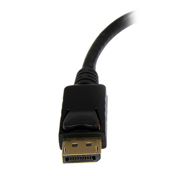 StarTech.com DP2HDMI2 videokabel adapter 0,21 m DisplayPort HDMI Sort