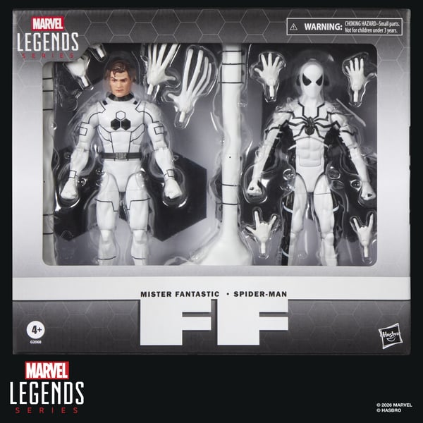 Marvel Legends Series Future Foundation Mister Fantastic och Spider-Man