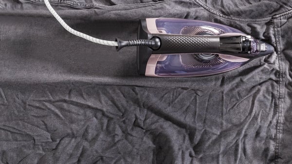 Rowenta DW4345 Ångstrykjärn Stryksula i rostfritt stål 2600 W Svart, Rosa