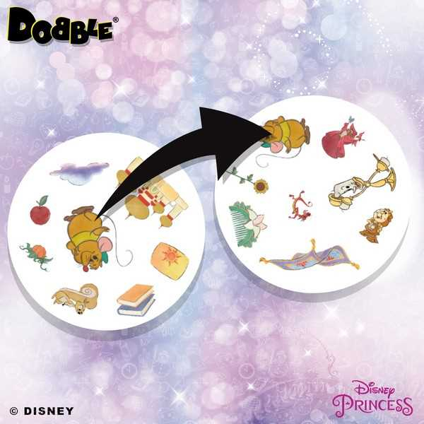 Asmodee Dobble Disney Princess Dobble Disney Princess Kortspil