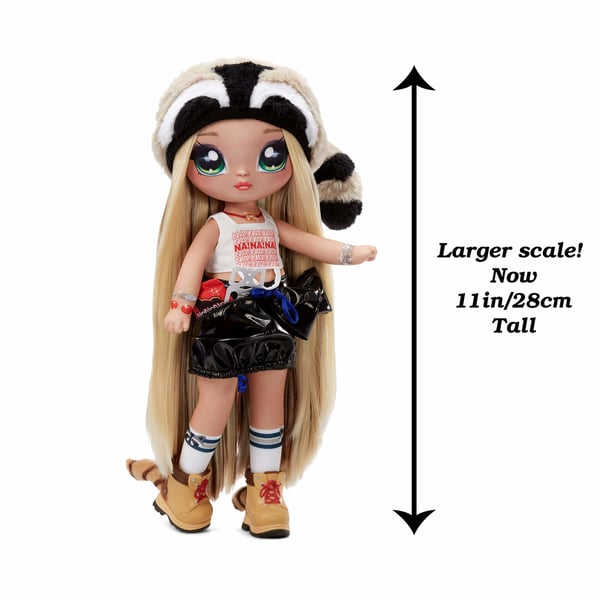 Na! Na! Na! Surprise Teens Doll - Gretchen Stripes (Raccoon)