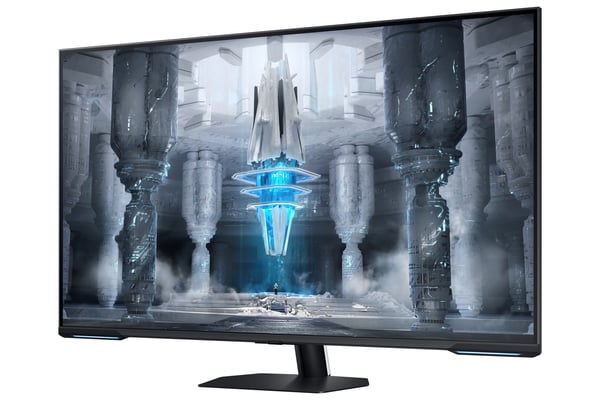 Samsung S43CG700NU tietokoneen litteä näyttö 109,2 cm (43") 3840 x 2160 pikseliä 4K Ultra HD LED Musta, Valkoinen