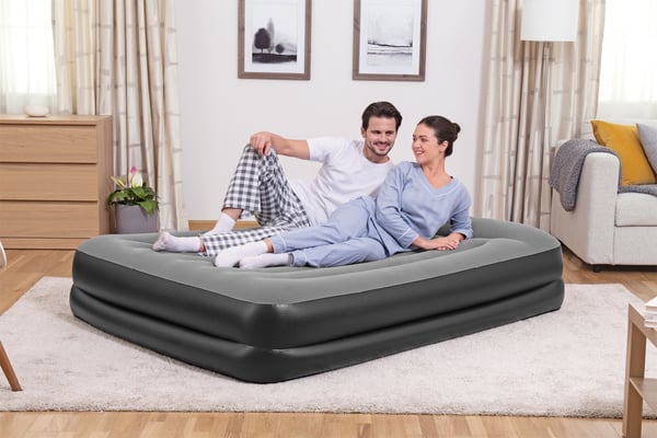 Bestway 67403 / 23 luftmadrass Dubbelmadrass Grå Unisex