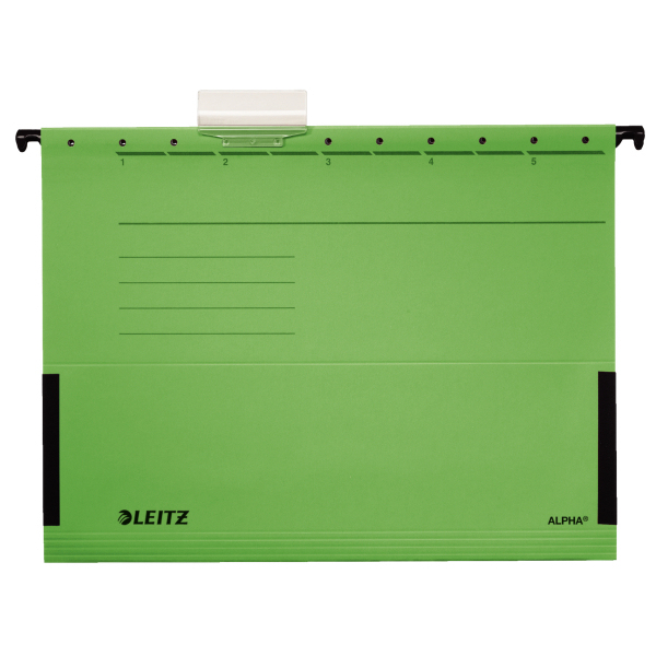Leitz Alpha Folder hængemappe A4 Grøn