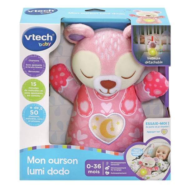 VTech Baby 80-539855 babynattlampor Rosa
