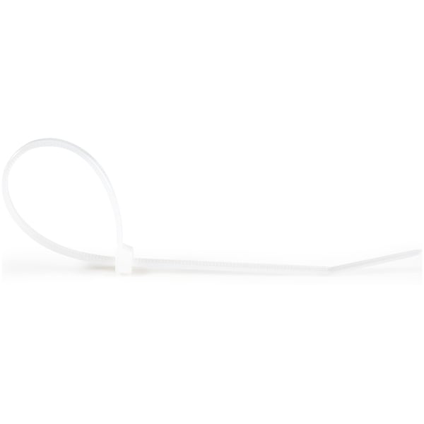 StarTech.com CBMZT8N kabelsamler Udløselig kabelbinder Nylon, Plast Hvid 100 stk