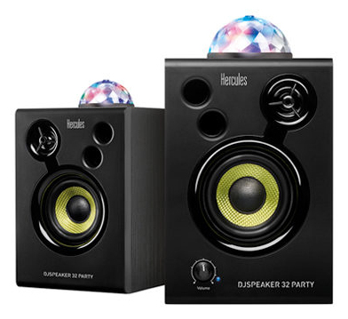 Hercules DJSpeaker 32 Party - Högtalare - 30 Watt (totalt)