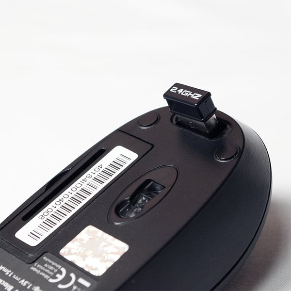 LogiLink ID0104 tastatur Mus inkluderet Kontor RF trådløst QWERTZ Sort