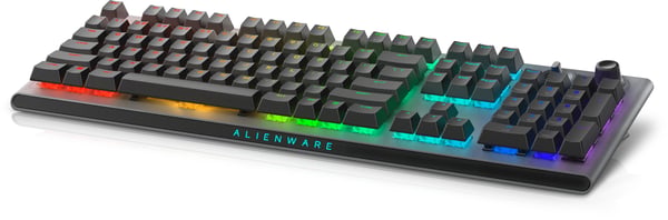 Alienware Tri-Mode AW920K tangentbord Spela USB + RF Wireless + Bluetooth Grå