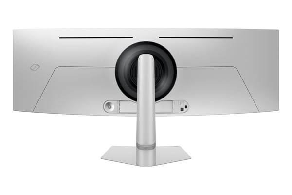 Samsung G93SD tietokoneen litteä näyttö 124,5 cm (49") 5120 x 1440 pikseliä Dual QHD OLED Hopea