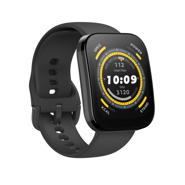Amazfit Bip 5 4,85 cm (1.91") LCD 38 mm Digital 320 x 380 pixlar Pekskärm Svart GPS