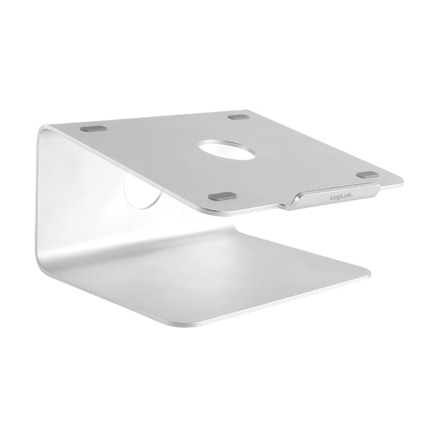 LogiLink AA0104 Ställ för bärbara datorer Ställ till bärbara datorer Silver 43,2 cm (17")