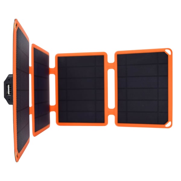Celly Solarpro10W Älypuhelin Musta, Oranssi Aurinko Ulkona