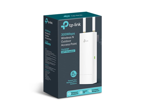 TP-Link Omada EAP110-Outdoor 300 Mbit/s Valkoinen Power over Ethernet -tuki