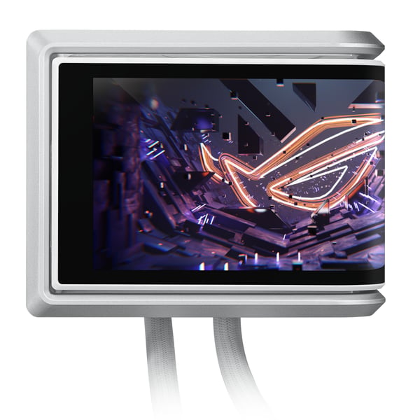 ASUS ROG RYUO IV 360 ARGB WHT Suoritin All-in-one-nesteenjäähdytin 12 cm Valkoinen