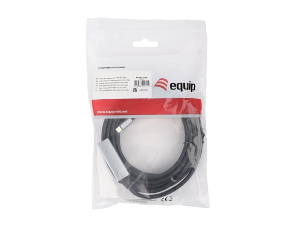 Equip 133356 USB-kablar USB 3.2 Gen 1 (3.1 Gen 1) 5 m USB C 5 Gbit/s Svart