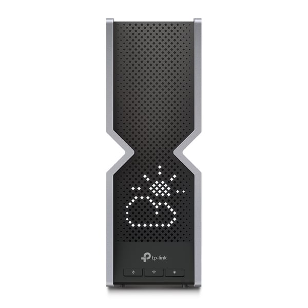 TP-Link Archer BE800 trådløs router Multi-Gigabit Ethernet Tri-band (2,4 GHz/5 GHz/6 GHz) Sort, Rustfrit stål