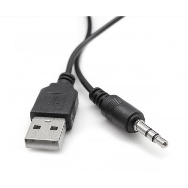 Techly ICC SP-320ETY højttaler Sort Ledningsført 3 W