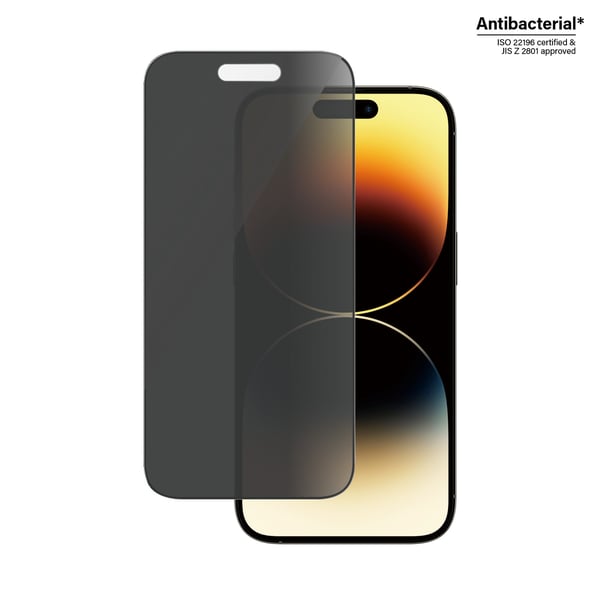 PanzerGlass ® Privacy Screen Protector iPhone 14 Pro | Ultra-Wide Fit w. EasyAligner Kirkas näytönsuoja Apple 1 kpl