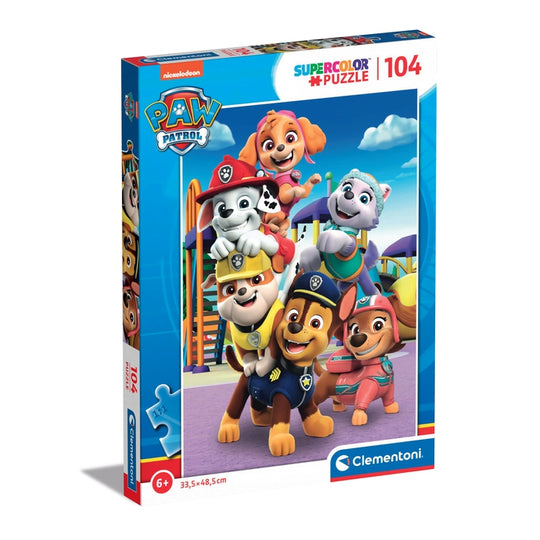 Clementoni Paw Patrol Puslespil 104 stk Tegnefilm